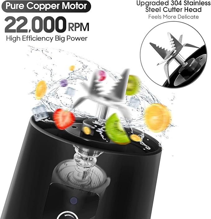 🥤 SipNBlend™ – 2-in-1 Juicer Bottle 🍓💨 Blend & Go Anytime, Anywhere!