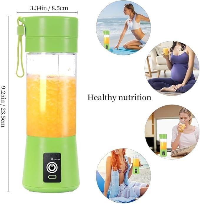 🥤 SipNBlend™ – 2-in-1 Juicer Bottle 🍓💨 Blend & Go Anytime, Anywhere!